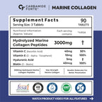 Carbamide Forte Marine Collagen for skin 3000mg, 90 tablets