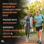 Carbamide Forte Salmon Fish Oil Omega3, 1000mg, 90 softgels