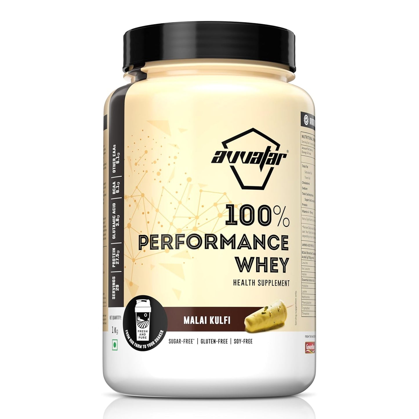 Avvatar 100% Performance Whey, 1Kg