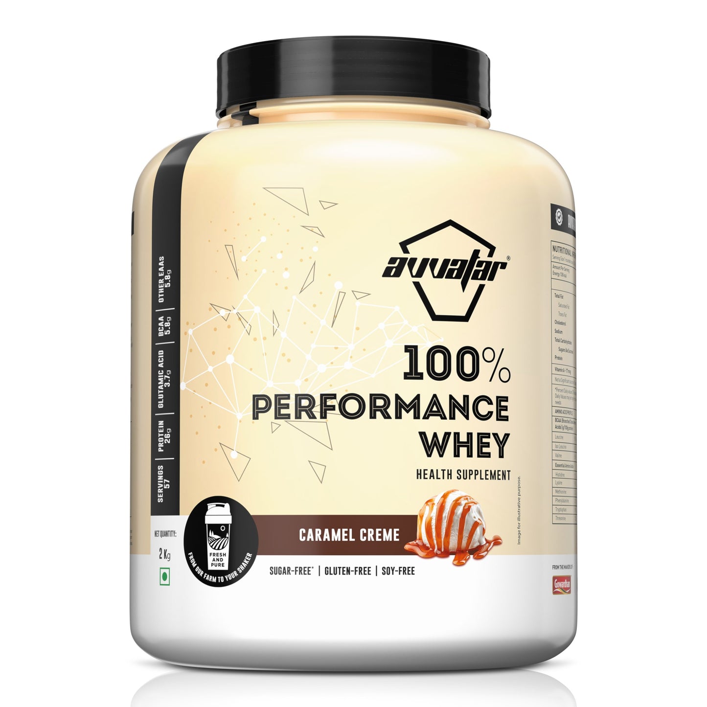 Avvatar 100% Performance Whey, 2Kg