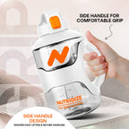 Sports Gallon Water Bottle 2.2 Litre | BPA Free Leak Proof Gym Gallon Water Bottle for Men & Women