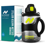 Sports Gallon Water Bottle 2.2 Litre | BPA Free Leak Proof Gym Gallon Water Bottle for Men & Women