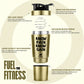 Stainless Steel Protein Shaker Bottle 590ml with Storage | Nutrigize