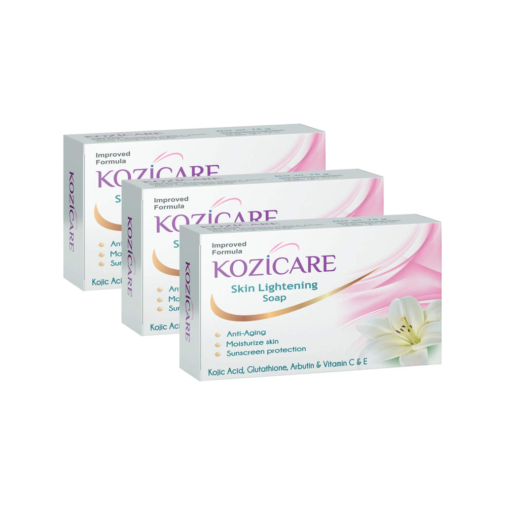 Kozicare Skin Lightening Soap, 75g - Kozicare -