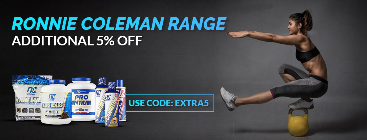 Nutrigize Ronnie Coleman discount banner
