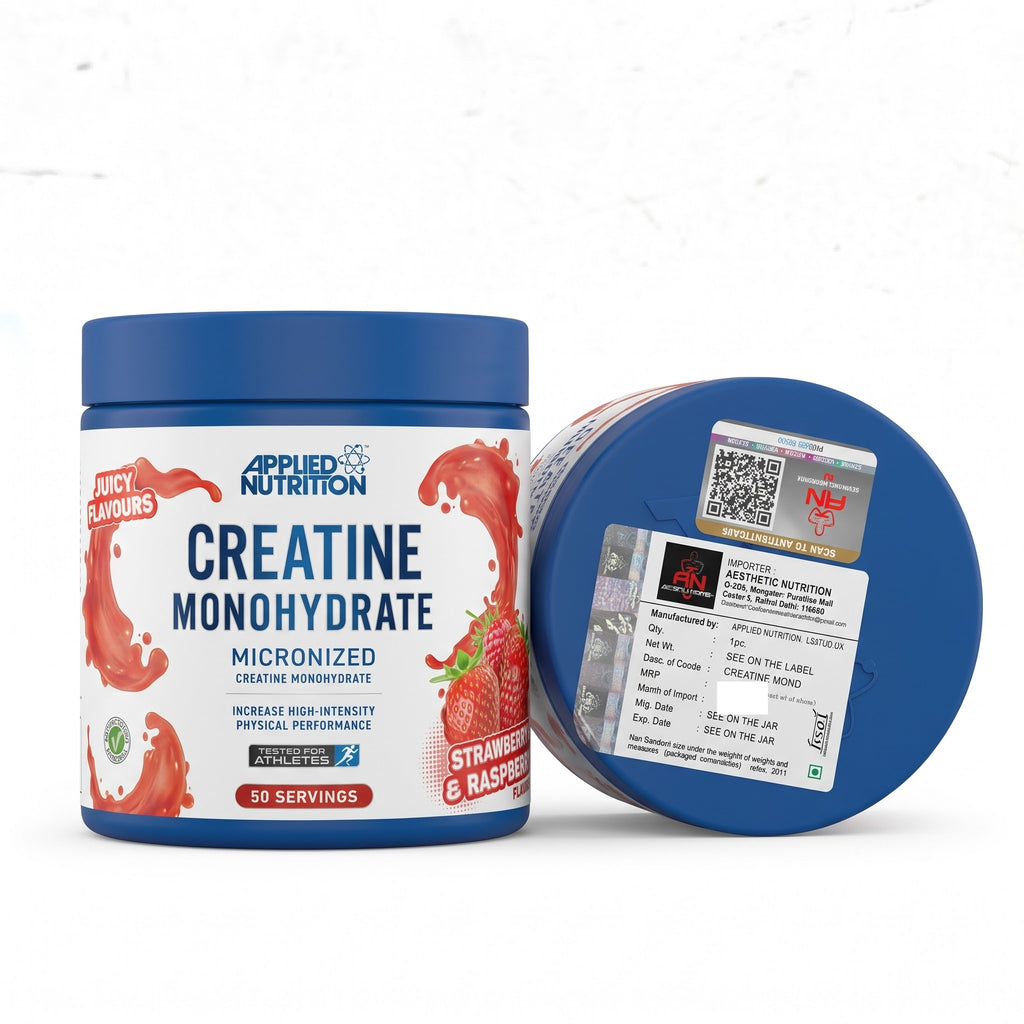 Applied Nutrition Creatine Monohydrate | Micronized Creatine Powder | 50 Servings