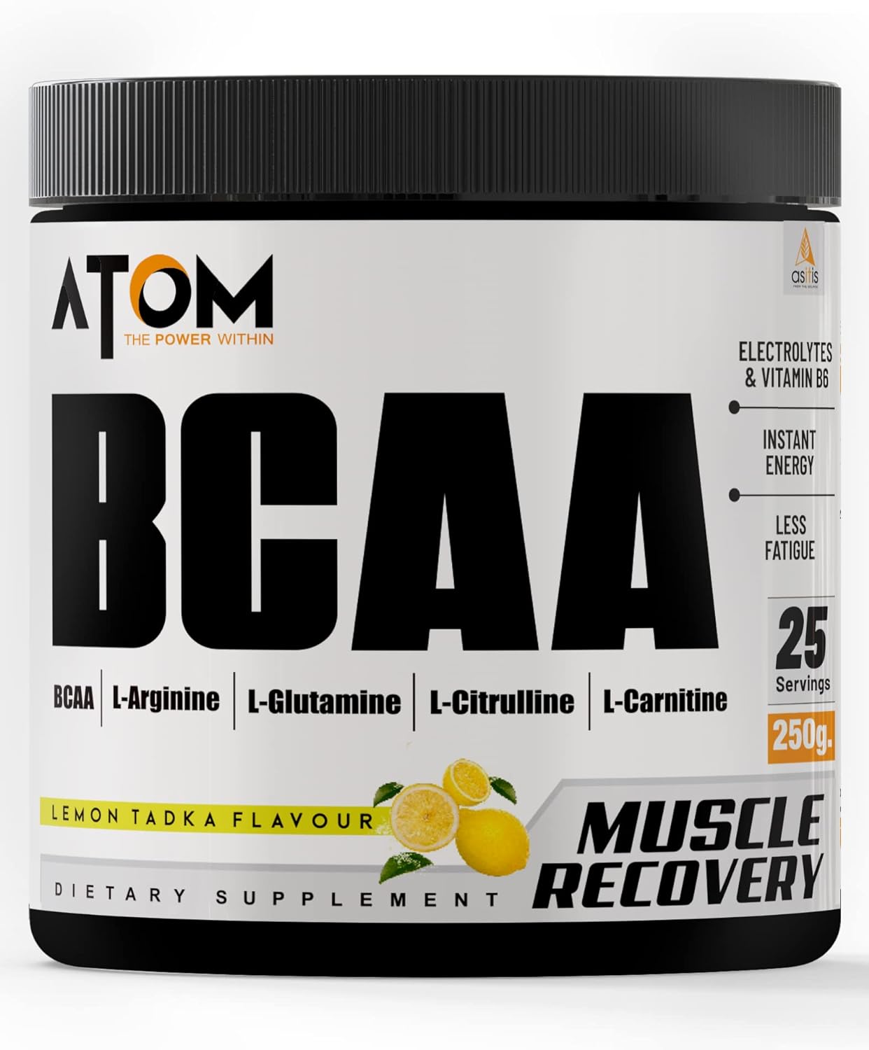 As-it-is ATOM BCAA 250g, 25 servings