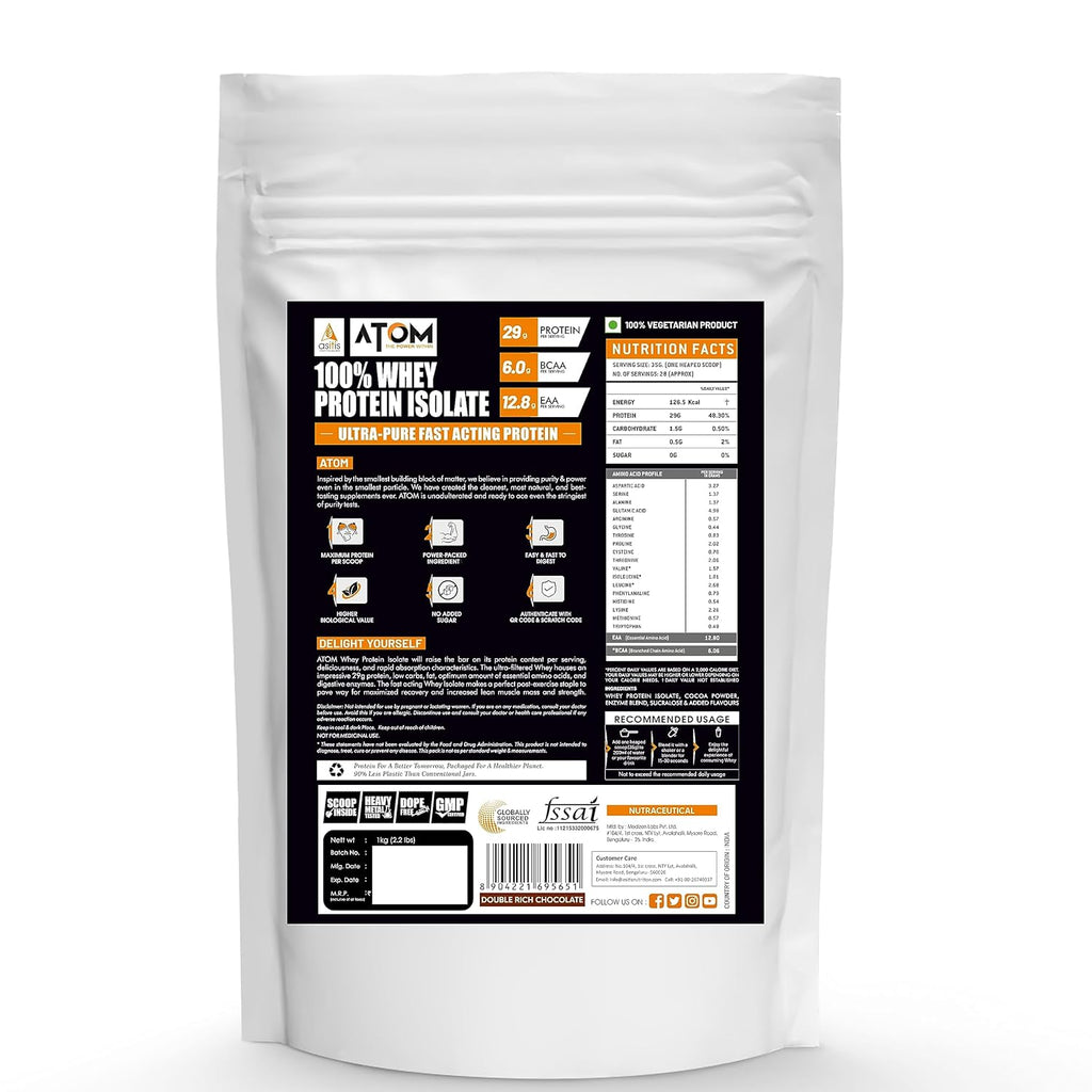 As-it-is ATOM Whey Protein Isolate