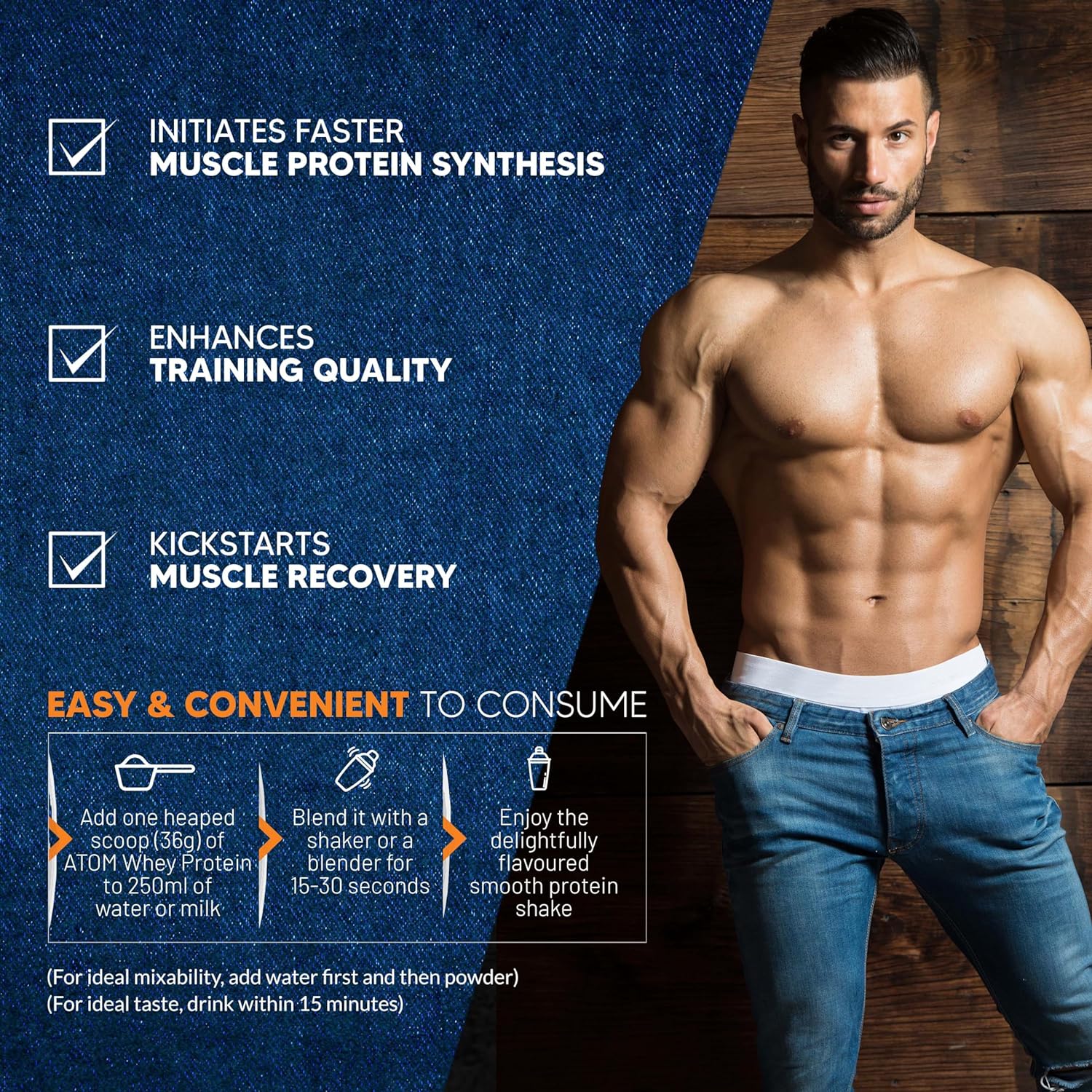 As-it-is ATOM Whey Protein Powder