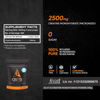 As-it-is 100% Creatine Monohydrate 250gm, 100 servings