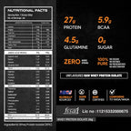As-it-is Whey Protein Isolate 90% - 2kg, Unflavoured