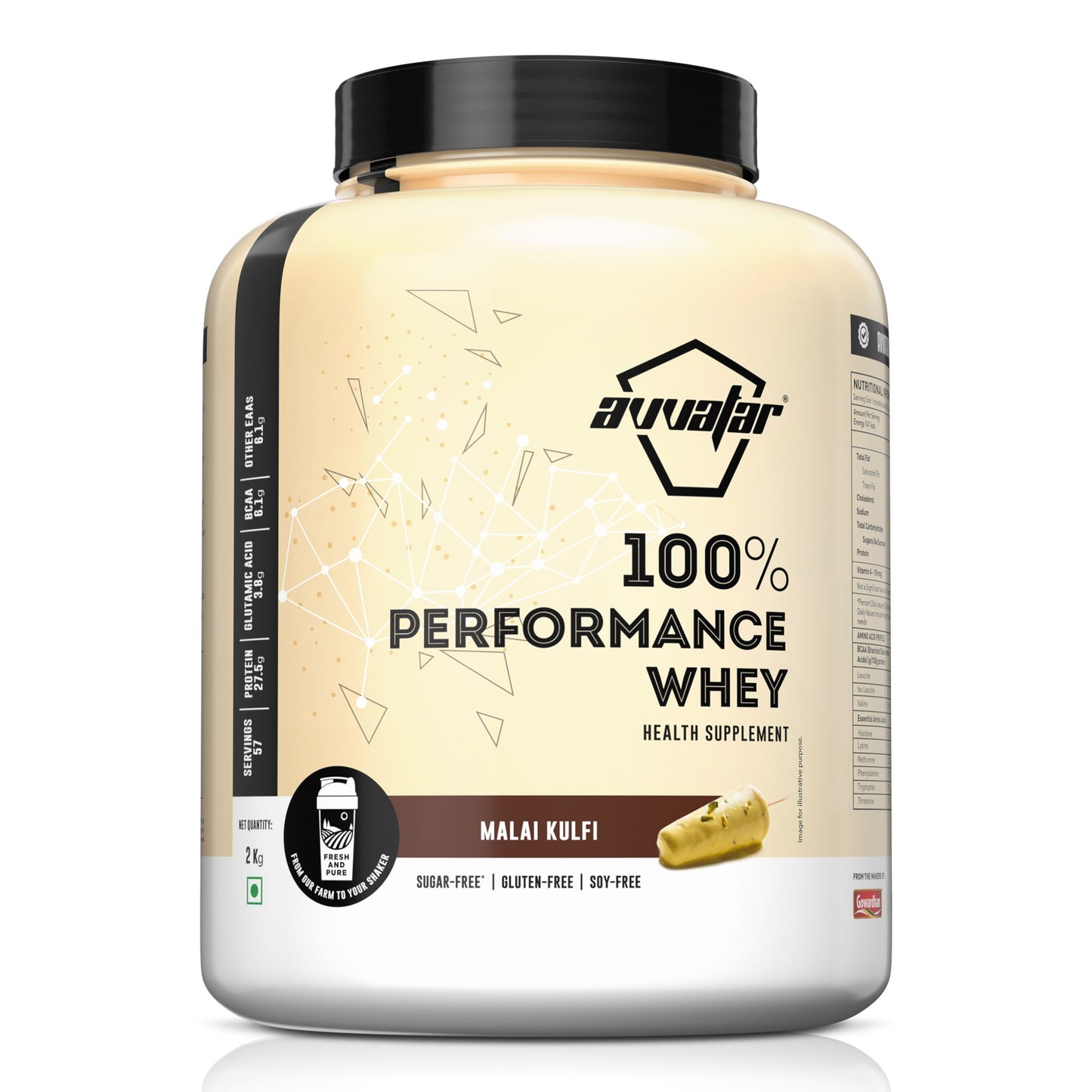 Avvatar 100% Performance Whey, 2Kg
