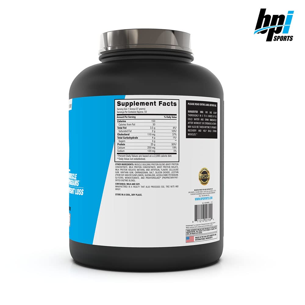 BPI Sports Whey HD Ultra Premium Made in USA - BPI Sports - BPI_WheyHD_Choc