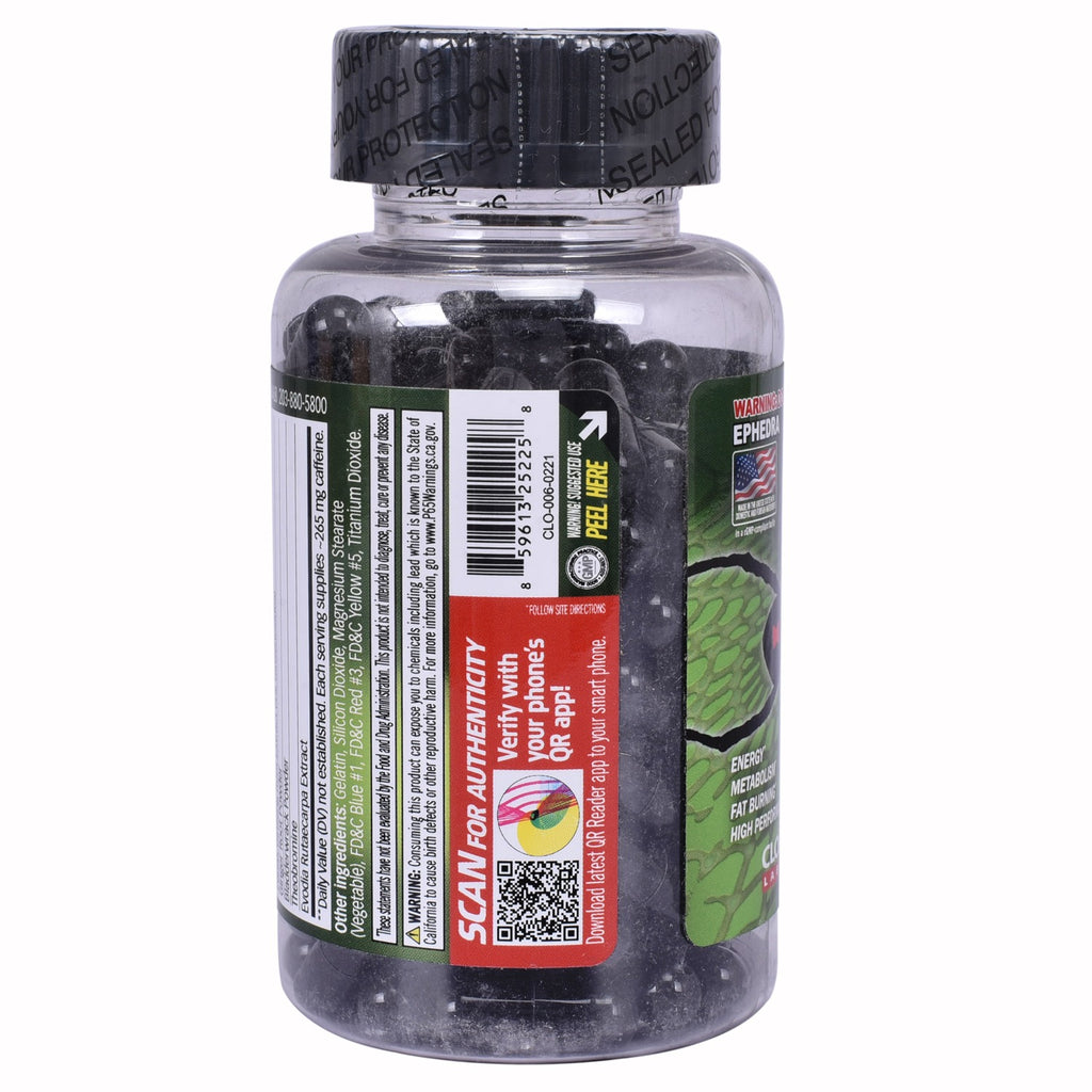 Cloma Pharma Black Spider Scan Code