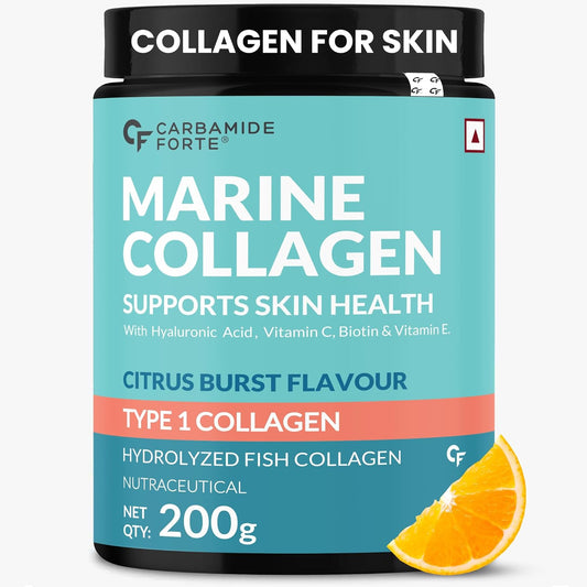 Carbamide Forte Marine Collagen for Skin & Hair 200gm