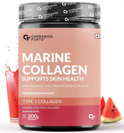 Carbamide Forte Marine Collagen for Skin & Hair 200gm