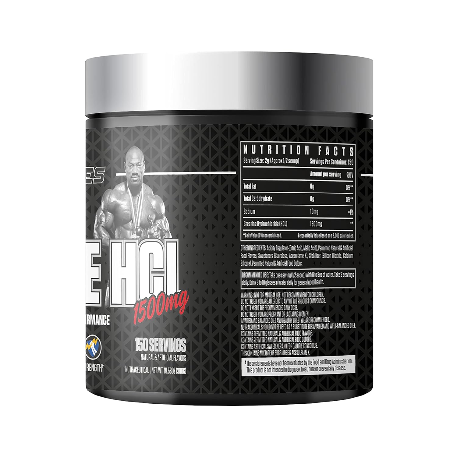 Dexter Jackson Black Series Creatine HCL, 150 servings
