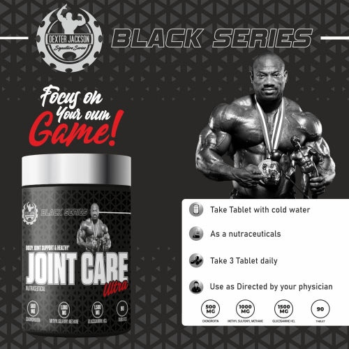 Dexter Jackson Black Series Joint Care Ultra 90 Tablets