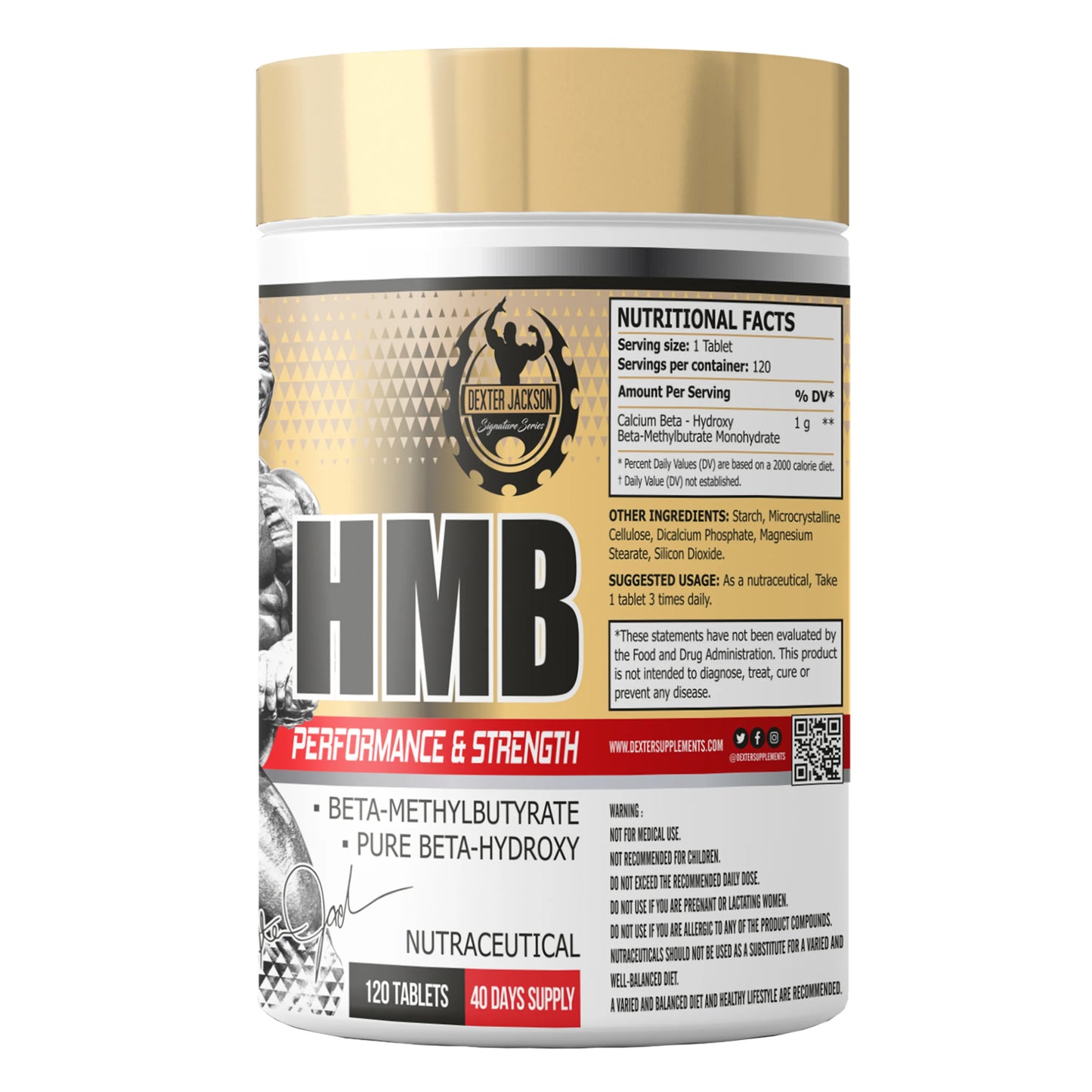 Dexter Jackson HMB 120 tablets