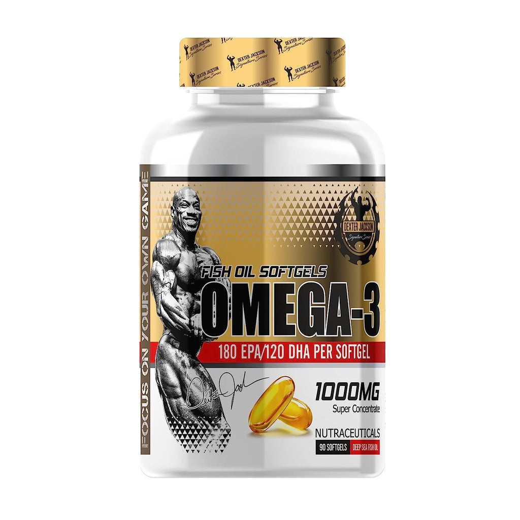 Dexter Jackson Omega-3 1000Mg, 90 Softgels