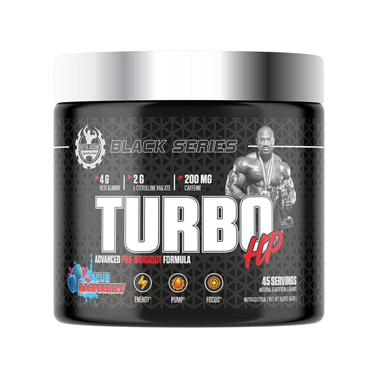 Dexter Jackson Black Series Pre Workout Turbo Hp 45 Servings - Dexter Jackson -