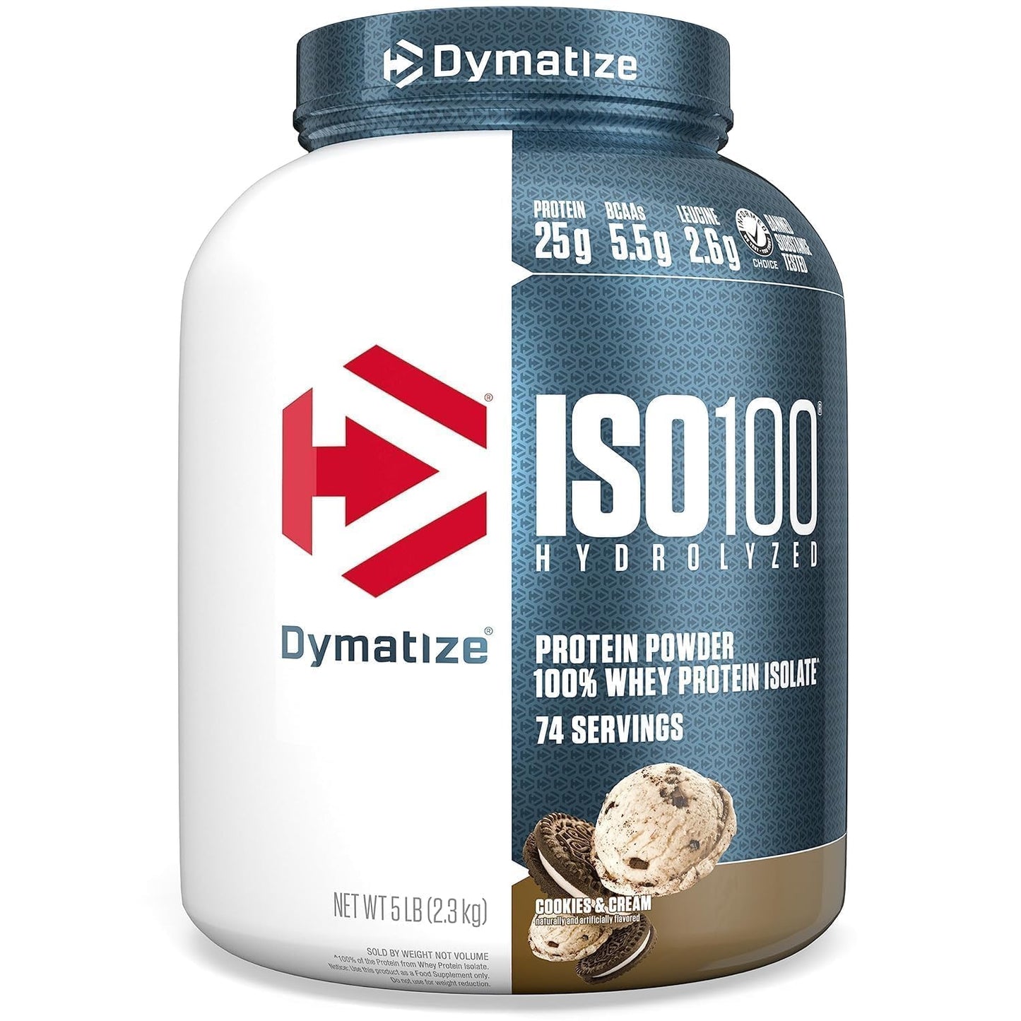 Dymatize ISO 100 Hydrolised Whey Protein Powder 5 lbs