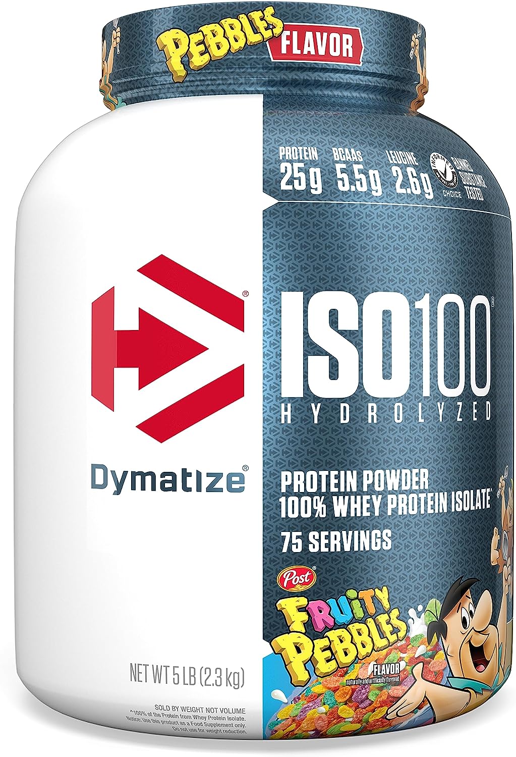 Dymatize ISO 100 Hydrolised Whey Protein Powder 5 lbs