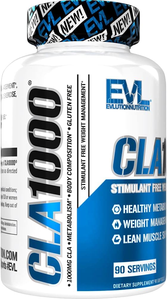 Evlution Nutrition (EVL) CLA 1000, 90 Softgels