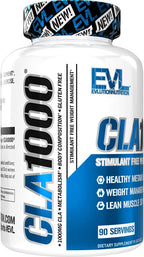 Evlution Nutrition (EVL) CLA 1000, 90 Softgels
