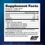 GAT Essentials Omega-3 Purified Fish Oil, 90 Count