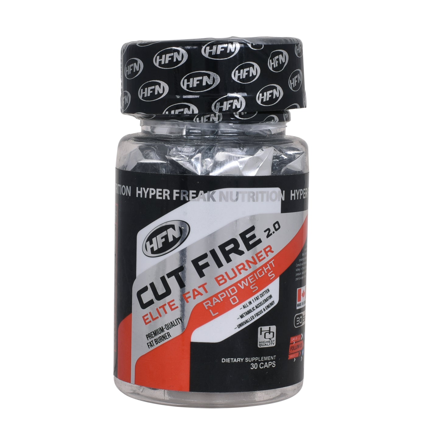 HFN Cut Fire 30 capsules pack