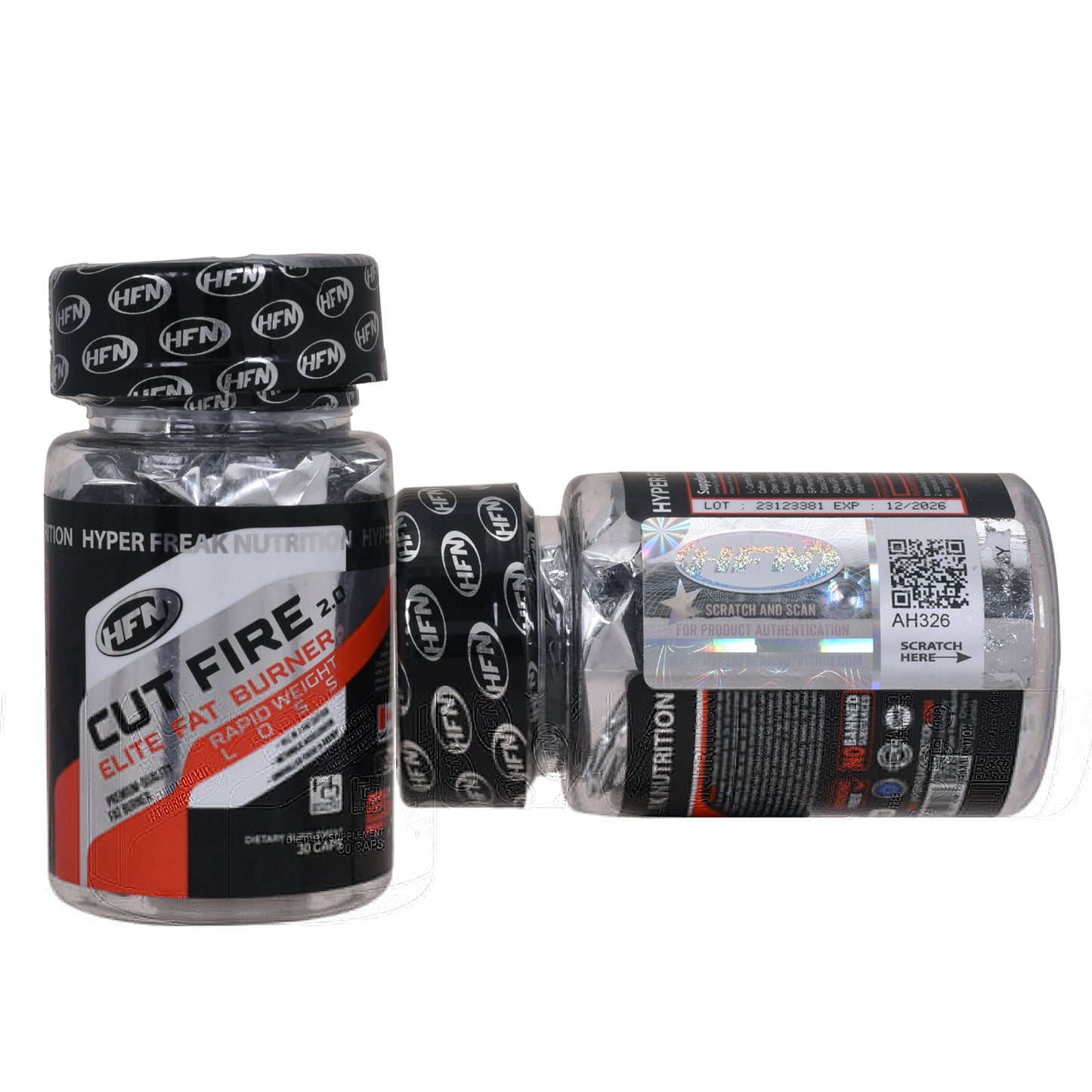 HFN Cut Fire 30 capsules with Scratch code