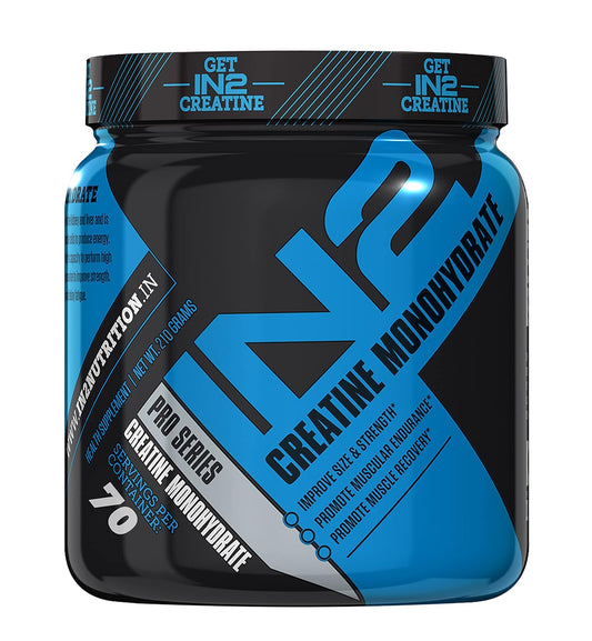 IN2 Creatine Monohydrate, Unflavoured, 70 servings