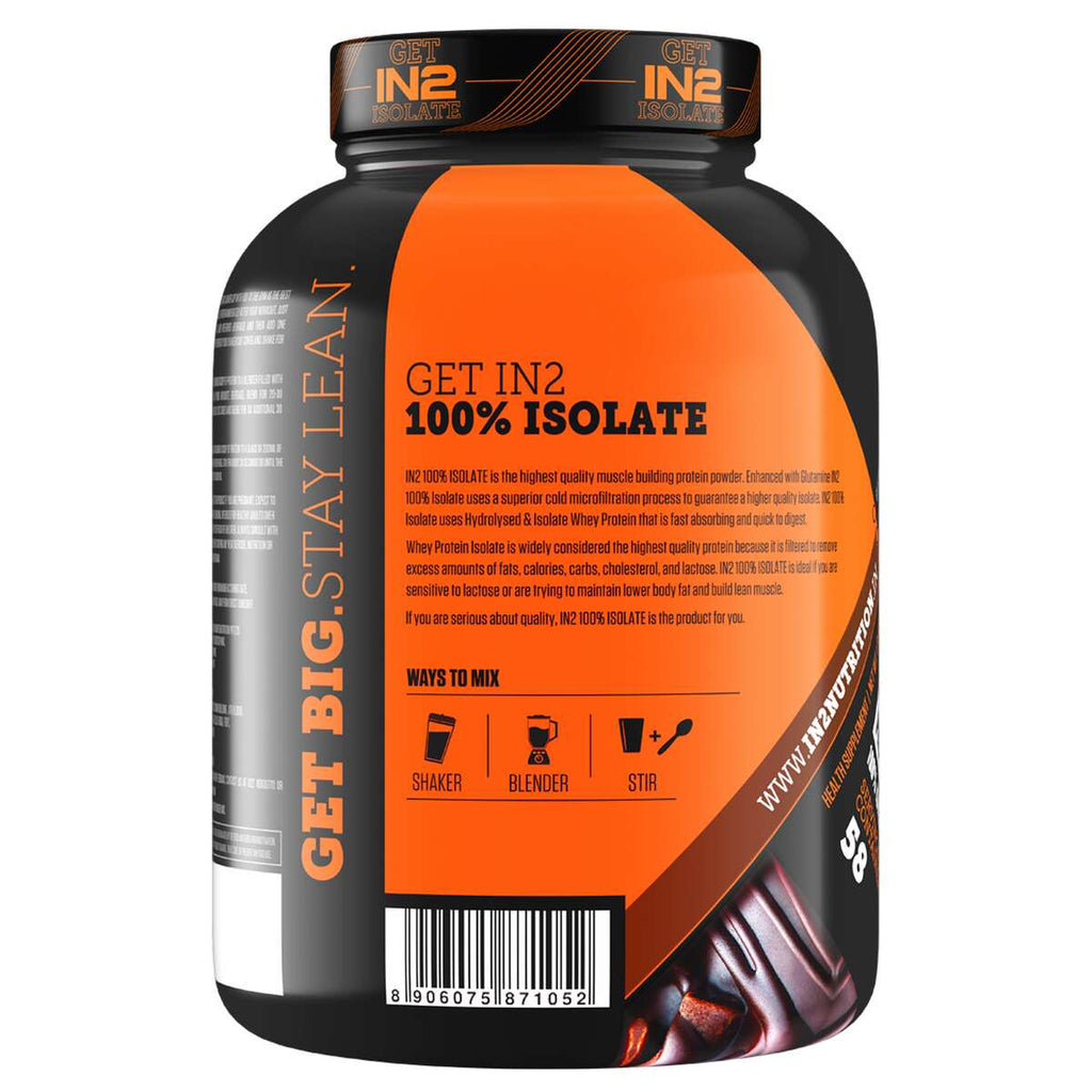 IN2 Nutrition Whey Protein Isolate - 1.5 Kg