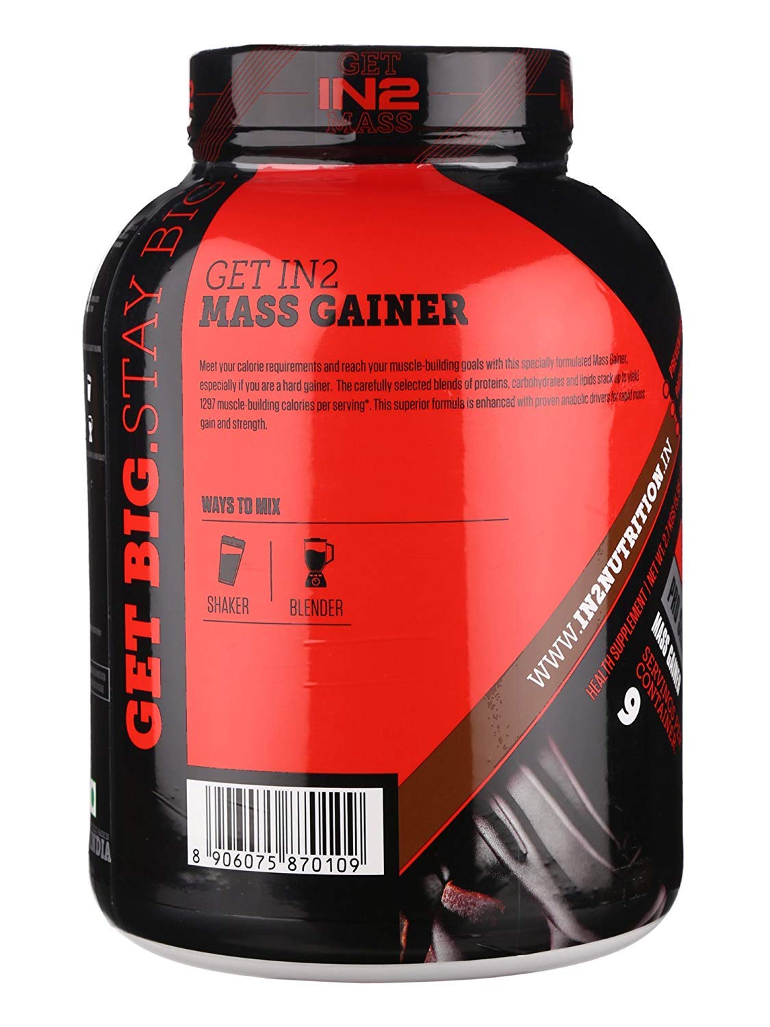 IN2 Mass Gainer, 2.7 kg