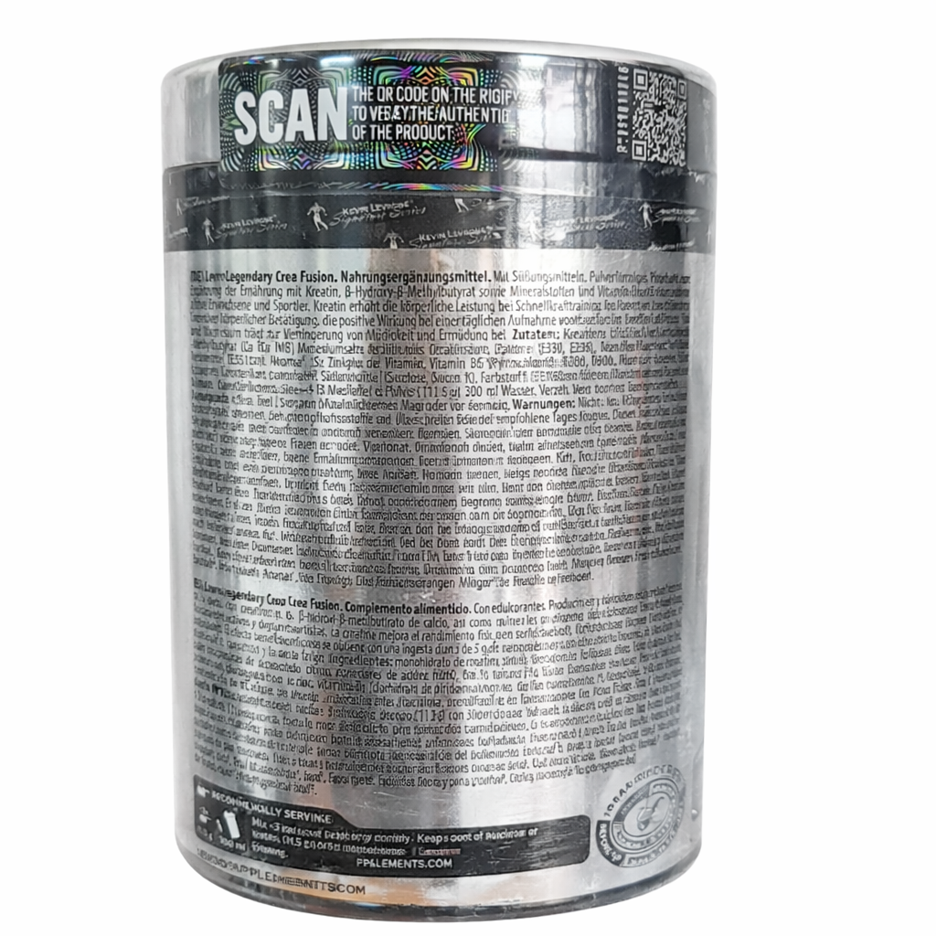 Kevin Levrone Creatine Fusion Powder with Creatine Monohydrate, HMB & Vitamin B6 | Supports Strength, Performance & Recovery | 345g