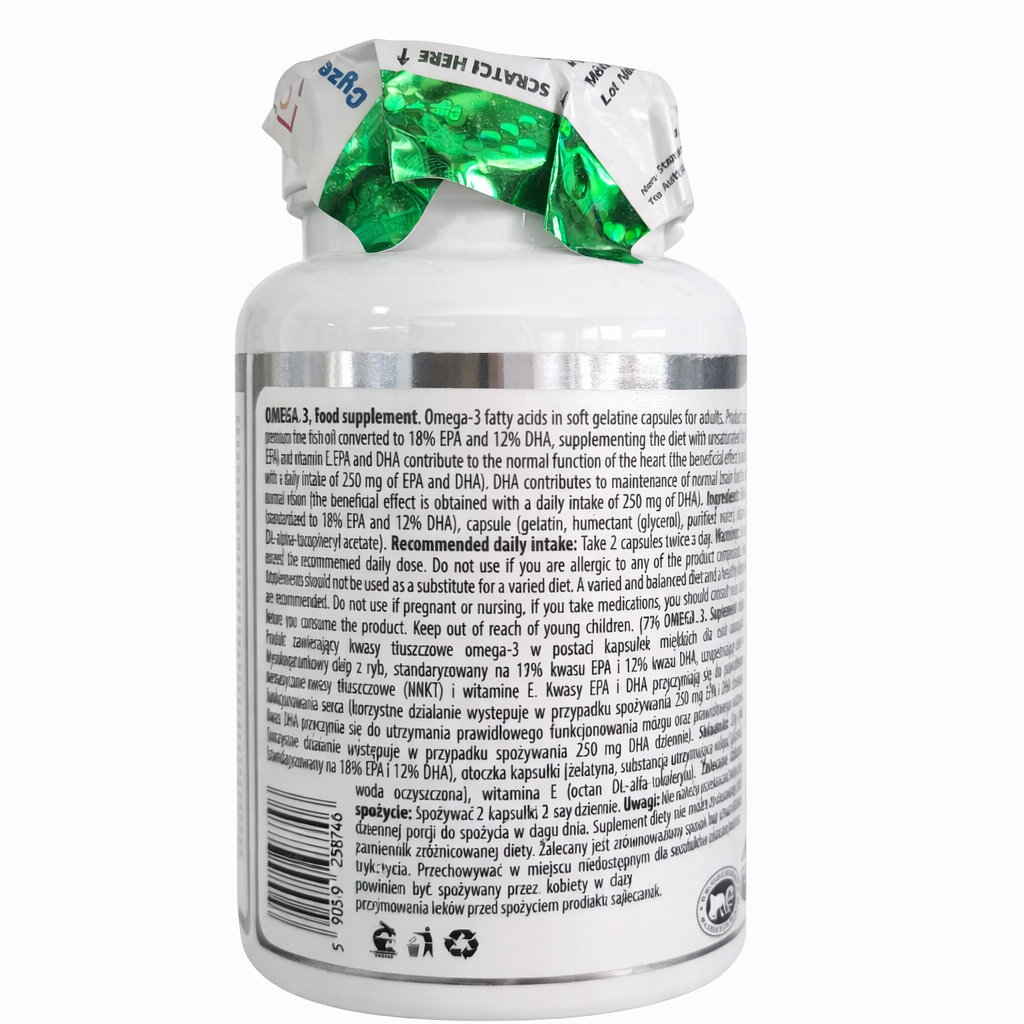 Kevin Levrone Omega 3 | 2000mg Fish Oil | 90 Capsules