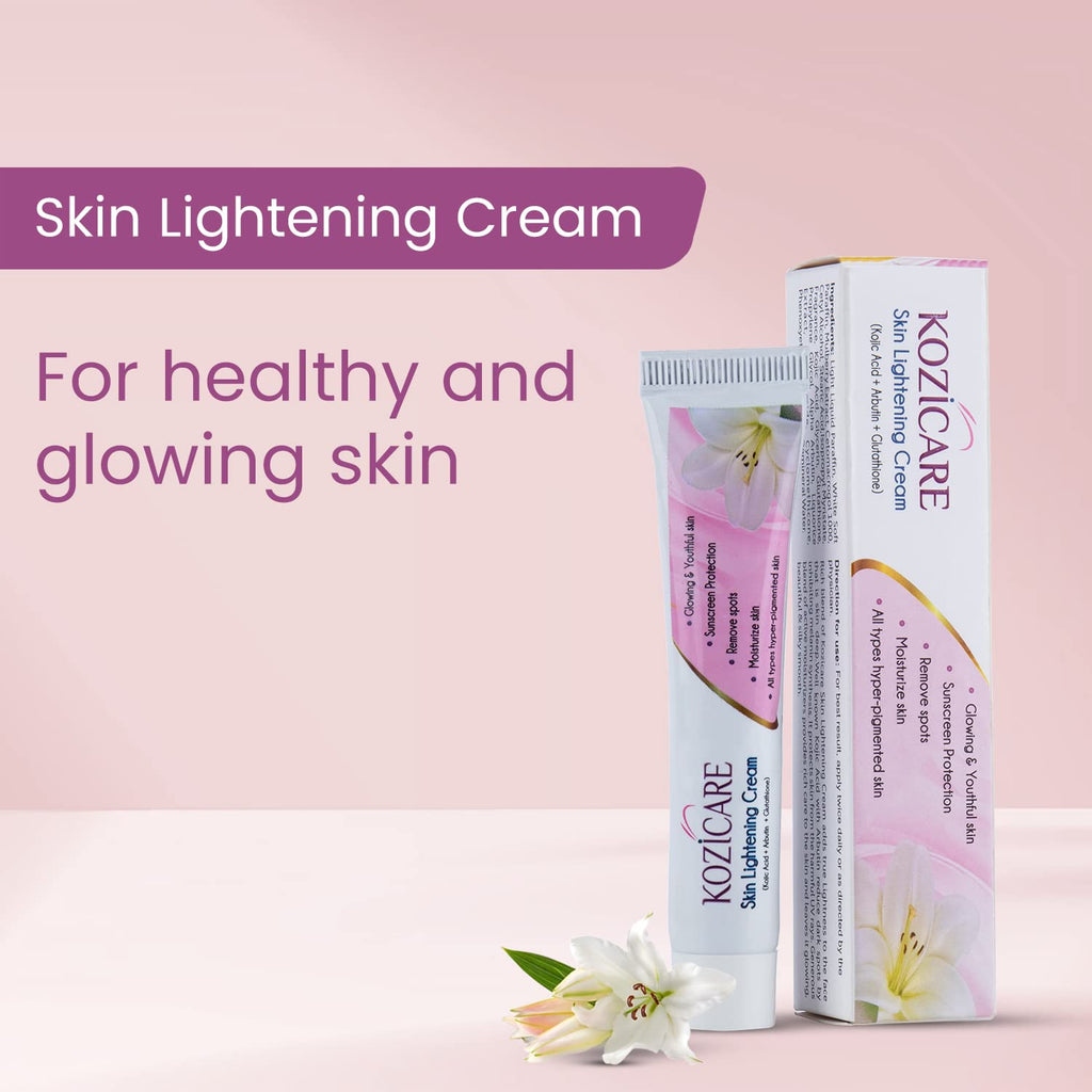 Kozicare Skin Lightening Non-Sticky Cream, 15gm