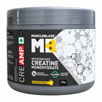 MuscleBlaze Creatine Monohydrate CreAmp | Micronised Creatine Powder
