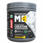 MuscleBlaze Creatine Monohydrate CreAmp | Micronised Creatine Powder