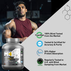 MuscleBlaze Biozyme Iso-Zero, 100% Pure Whey Protein Isolate