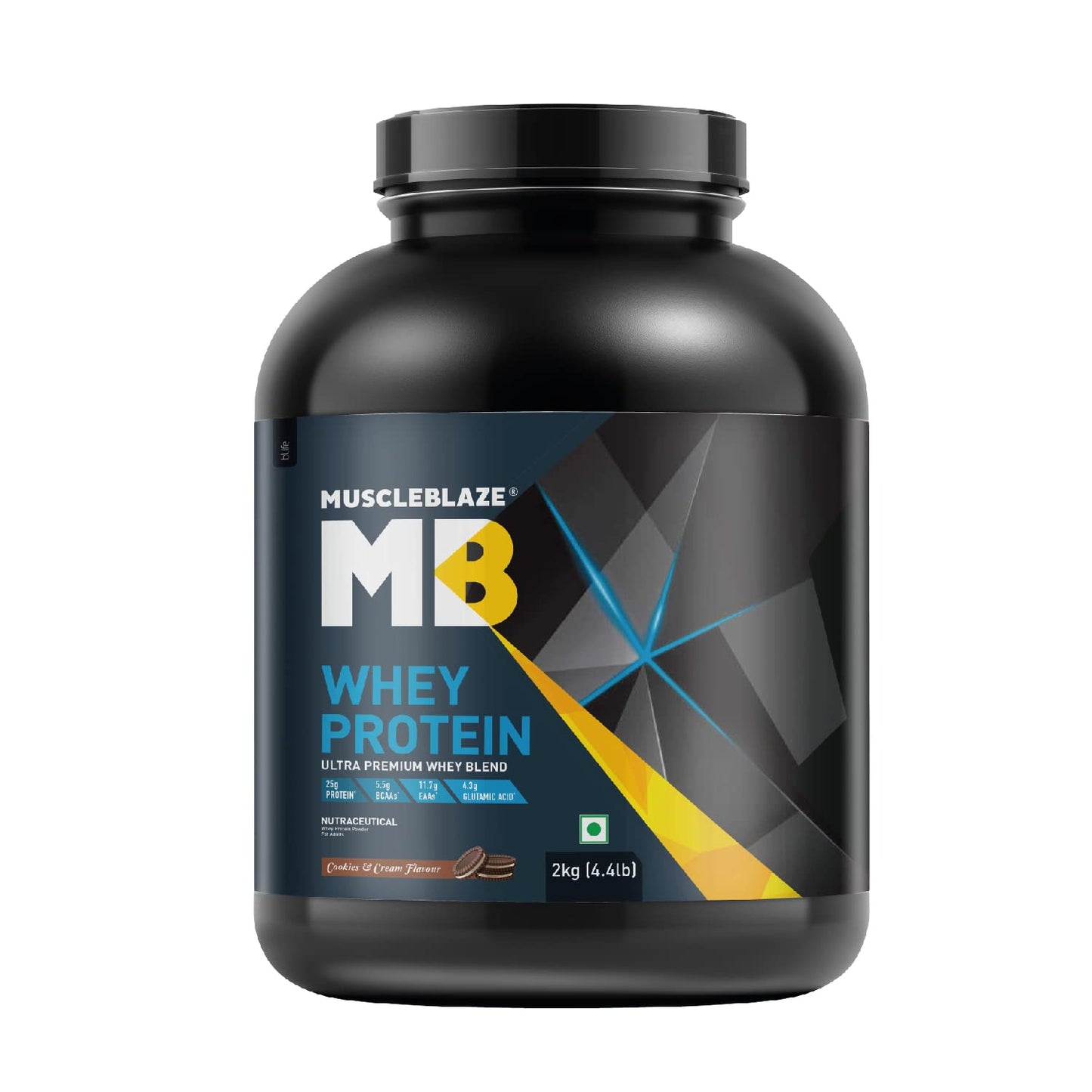 MuscleBlaze 100% Whey Protein Powder