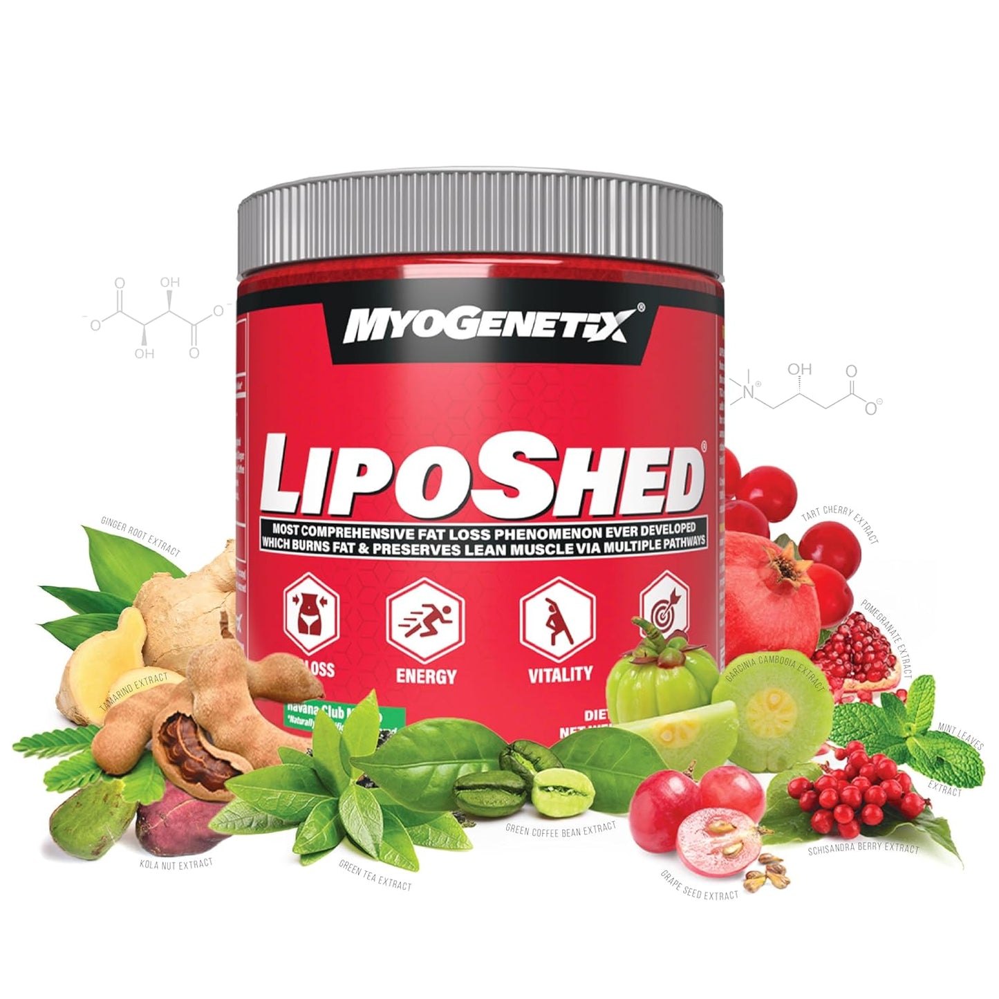Myogenetix LipoShed, 225gm, 45 servings