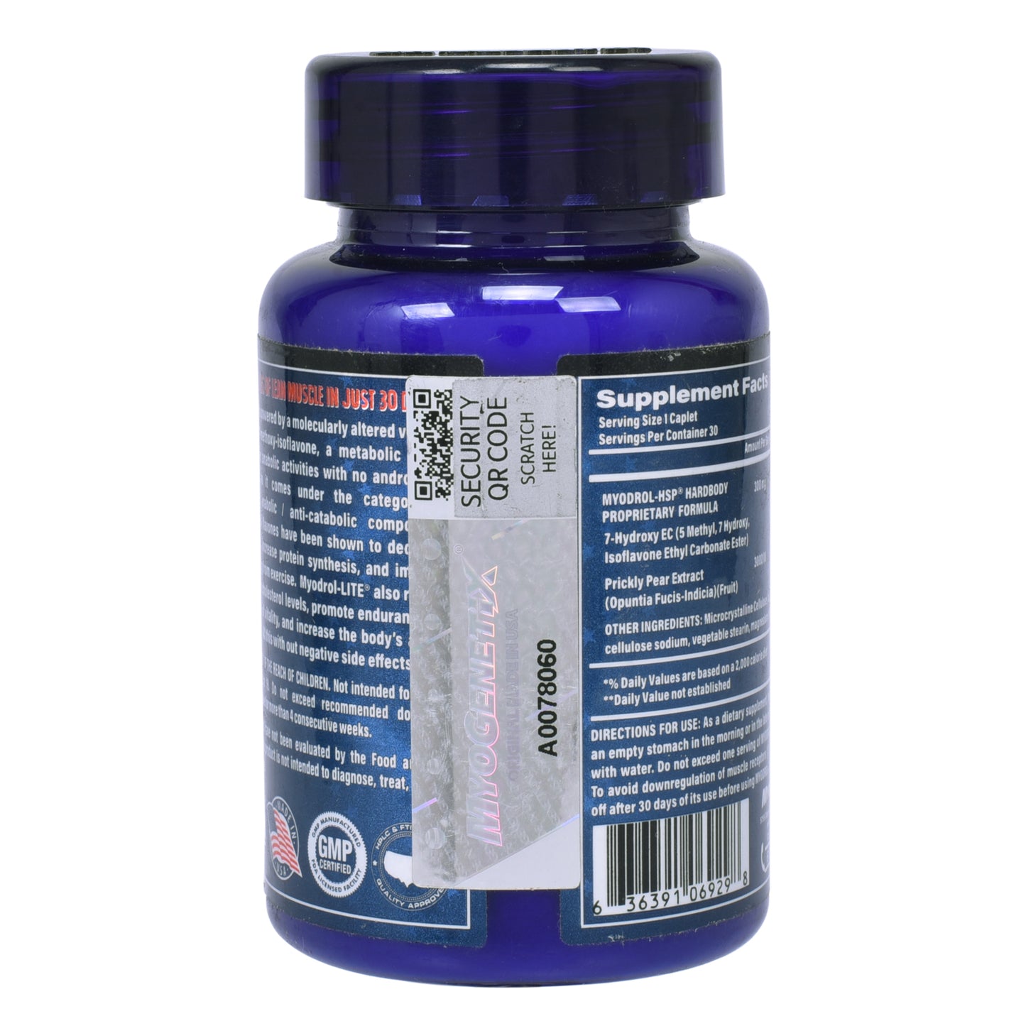 Myogenetix Myodrol, Legendary Muscle building Formula