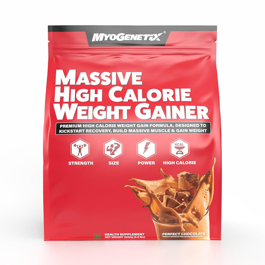 Myogenetix Massive High Calorie Weight Gainer 3kg, Chocolate