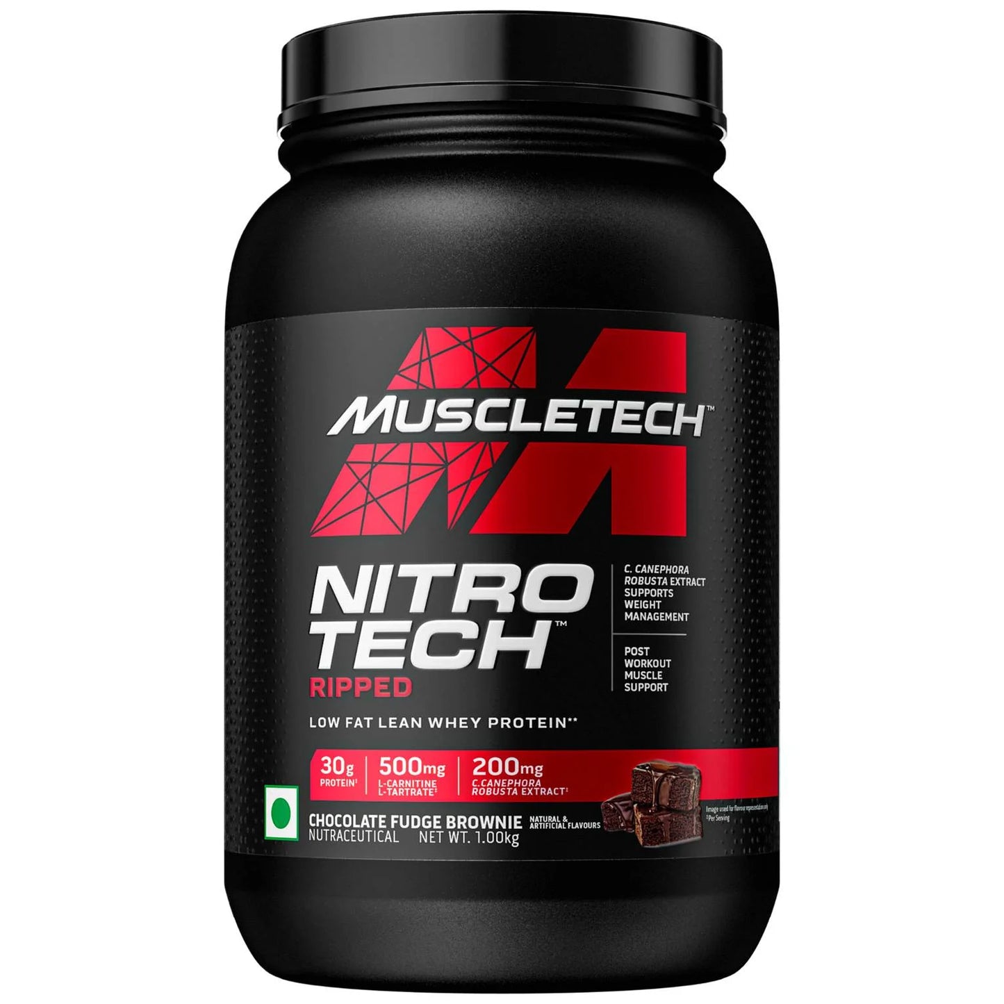 Muscletech Nitrotech Ripped Protein Powder, 1 kg