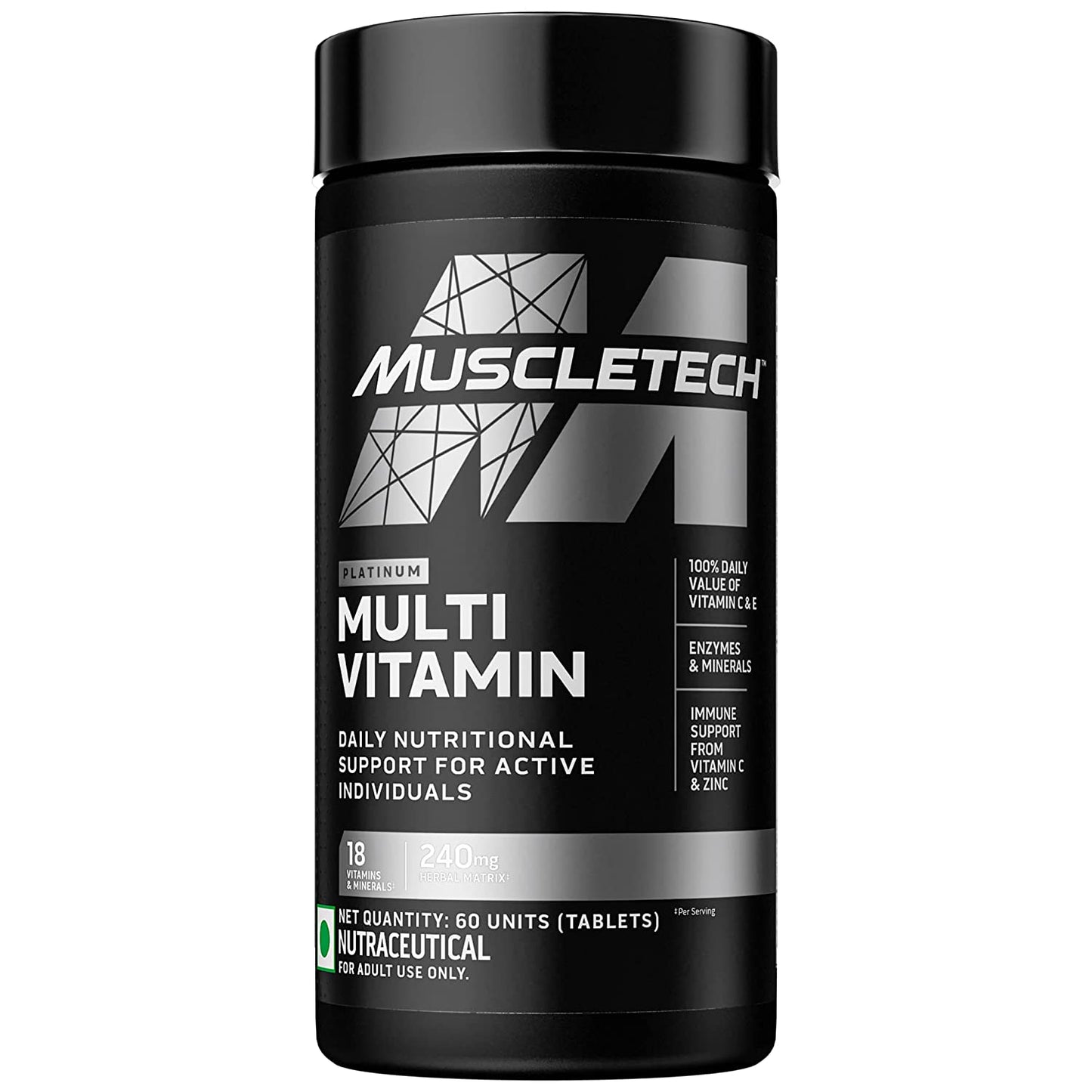 Muscletech Fish Oil 100 Softgels with Multivitamin 60 tablets