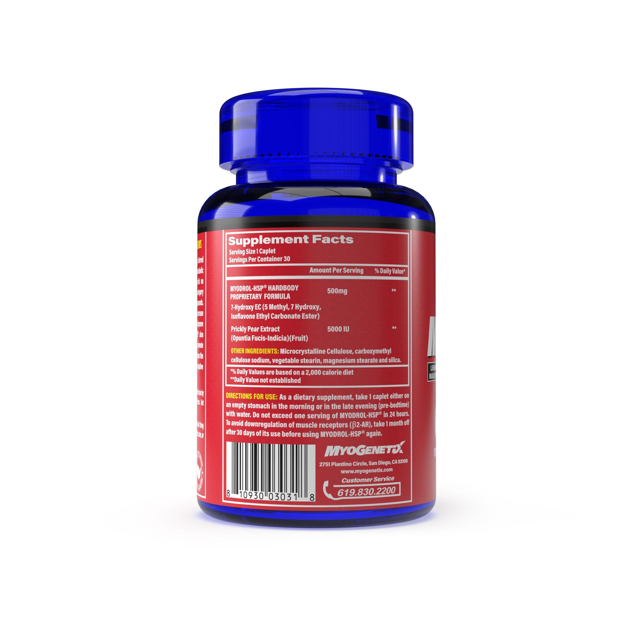Myogenetix Myodrol-HSP® 30 Rapid Release Caplets