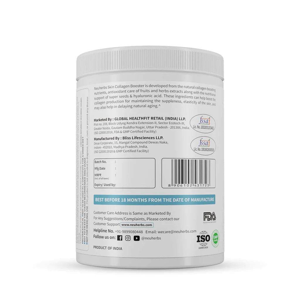 Neuherbs Skin Collagen Booster, 30 servings