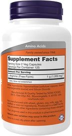 Now Foods L-Arginine 500mg, 250 capsules
